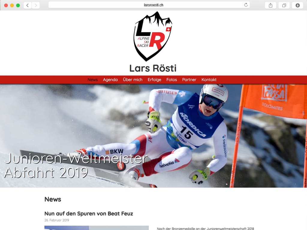 Lars Rösti - Skirennfahrer