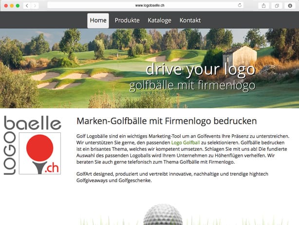 Logobälle (Golfart)